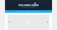Desktop Screenshot of fiveparksvision.com